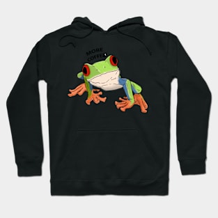 Red eye tree frog coffee Hoodie